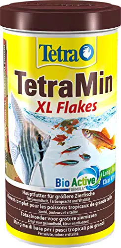 TetraMin XL Flakes - Mangime per pesci sotto forma di mix di fiocchi per pesci ornamentali d'acqua dolce di taglia grande