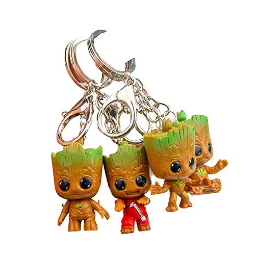 thematys Mini Baby Groot Portachiavi, Portachiavi, Merchandise