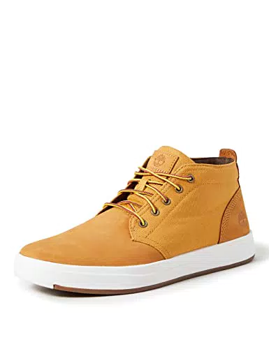 Timberland Uomo Davis Square F/L Chukka Stivali, Marrone 