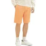 TOM TAILOR Bermuda Shorts, Uomo, Arancione, 28