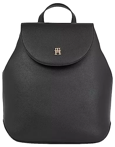 Tommy Hilfiger Hilfiger Staple Zaino, Zaini Donna, Nero