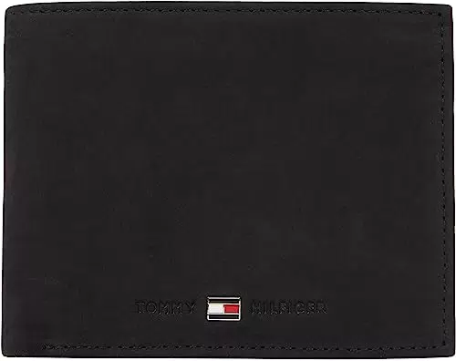 Tommy Hilfiger Portafoglio Uomo Johnson con Scomparto Monete