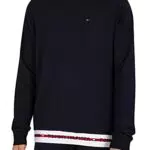 Tommy Hilfiger Ripetere Logo Track Top Felpa Hwk, Desert Sky Cielo Del Deserto S