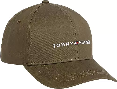 Tommy Hilfiger Skyline Cap, Coperchio Uomo, Faded Military