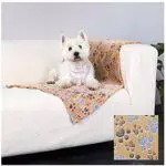 Trixie - Coperta per cani con motivo zampe, 70 x 100 cm