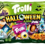 Trolli Halloween Sweet & Sour 360g - Confezione Grande di Caramelle Miste con Glotzer