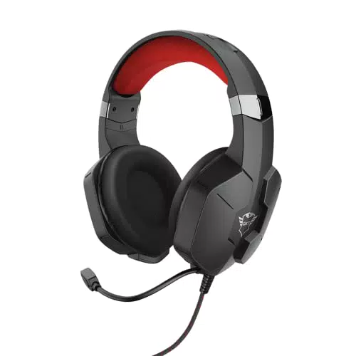 Trust Gaming Cuffie PC, PS4, PS5, PlayStation 4/5, Xbox Series X/S GXT 323 Carus con Microfono Flessibile