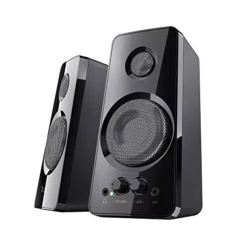 Trust Tytan Set di Casse per PC Fisso 2.0, 36 W, Altoparlanti con Alimentazione USB