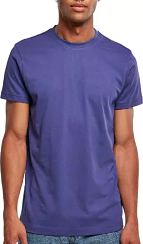 URBAN CLASSICS Maglietta Uomo Maniche Corte, T-Shirt Basic Casual in Cotone