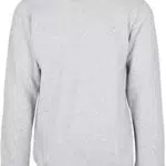 Urban Classics Organic Basic Crew Felpe, Grigio