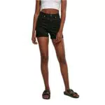 URBAN CLASSICS Pantaloncini Donna Vita Alta, Shorts Donna Jeans in BIO Cotone