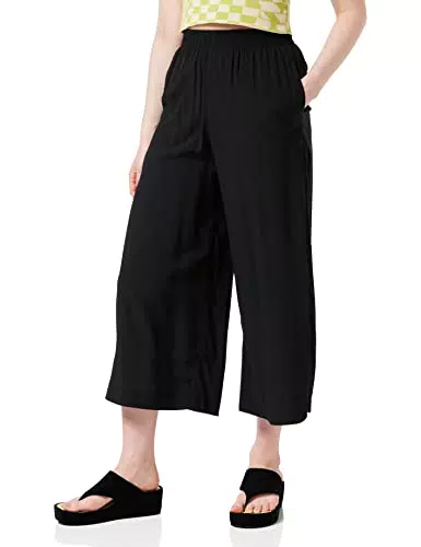 URBAN CLASSICS Pantaloni Donna, Pantaloni Estivi, Materiale Fresco e Leggero