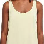 Urban Classics Top Donna in Jersey, Canotta Smanicata da Donna con Scollo Largo