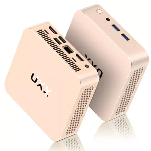 UXX Mini PC Windows 11 Pro Supporto 512GB SSD Expansion