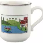 Villeroy & Boch Design Naif Tazza da Caffè Barca, Altezza 9.1 cm