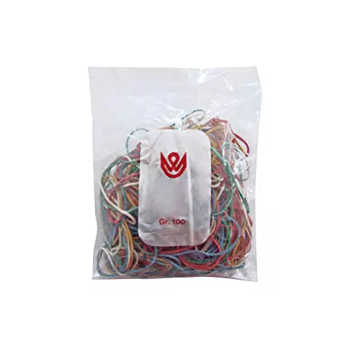 VIVA - ELASTICO GOMMA BUSTA 100GR MISURE ASSORTITE