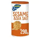 Wasa Delicate Rounds Sesame and Sea Salt, Cracker con Semi di Sesamo e Sale Marino