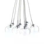 Wink design Colonia, Lampadario, Trasparente