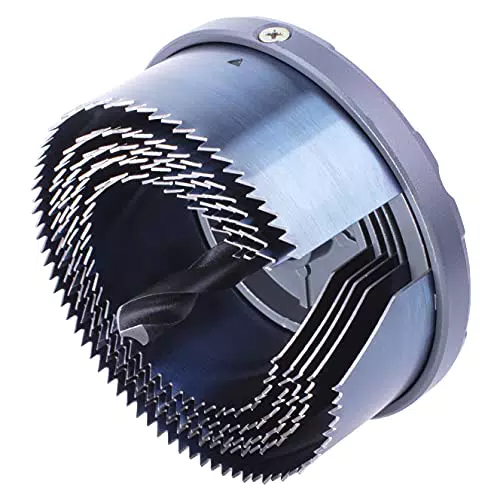 wolfcraft Sega a tazza multilama "Professional", Ø 25-62 mm I 2160000 I Sega con 7 lame a cambio rapido