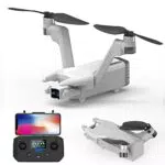 X-IMVNLEI 2.7K GPS Drone con Telecamera, Bicottero a forma di V