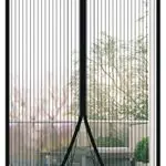 Zanzariera Magnetica per Porte Anti Zanzare Calamite Tenda Anti Zanzare Insetti Facile da installare per ideale per porte da balcone