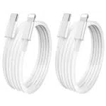 ZEYACHAN Cavo USB C iPhone 2M 2pack Rapida Tipo C Cavetto Ricarica Caricatore Type C Cavo Caricabatterie per iPhone 14 13 12 Pro Max Mini/11/XS/X/8 Plus/2020 SE
