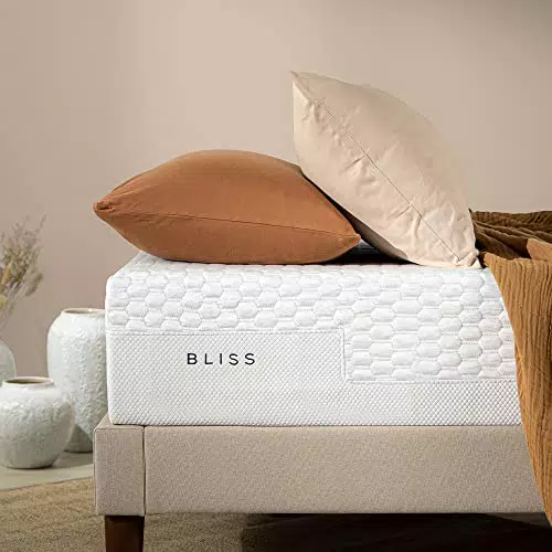 ZINUS Bliss Materasso in memory foam, Materasso adattabile a 7 zone