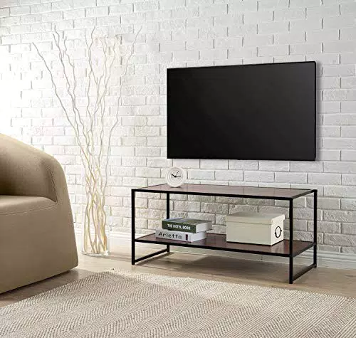 ZINUS Garrison 102 cm Porta TV per Soggiorno, Mobile TV con Ripiano