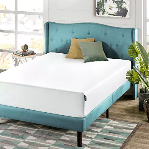 Zinus Materasso in Memory Foam al Tè Verde, Materasso Adattabile a 7 Zone