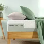 ZINUS Materasso adattabile a 7 zone in memory foam al tè verde, 80 x 190 cm e Altezza 25 cm