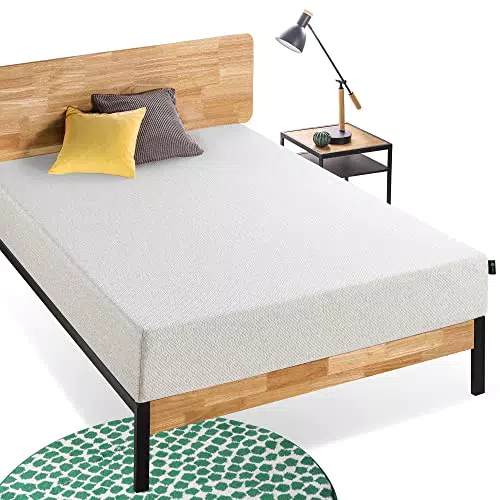 ZINUS Ultima Materasso in memory foam, Schiuma infusa al tè verde