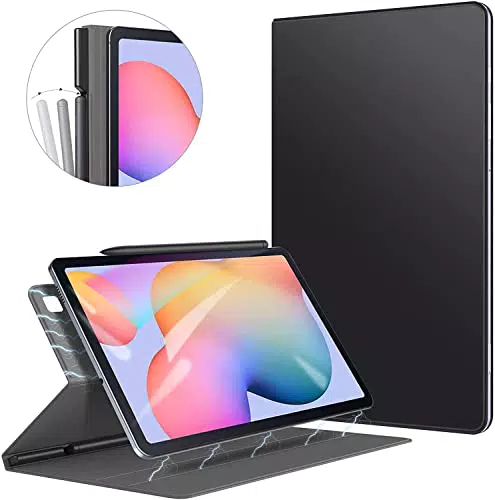 ZtotopCase Custodia per Samsung Galaxy Tab S6 Lite, Cover Magnetica Intelligente Ultra Sottile con Portapenne e Funzione Sleep/Wake Automatica