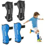 2 PCS Calcio Shin Pads, Comius Sharp Teens Shin Guard Football Shin Pads
