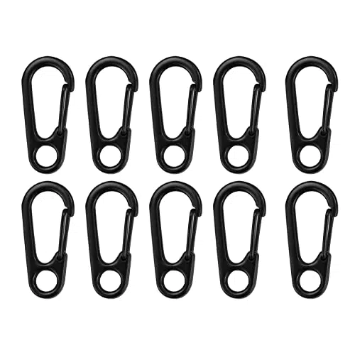 20 Pezzi Mini Moschettone, Porta Chiave, Mini Moschettone