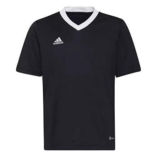 adidas Entrada 22 Short Sleeve Jersey, T-Shirt Unisex-Bambini e Ragazzi