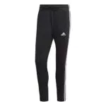 adidas Essentials Single Pantaloni da allenmento, Black/White