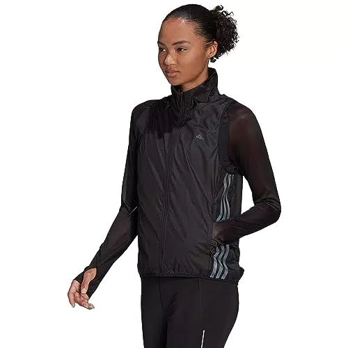 adidas Gilet RI 3s Giacca, Nero