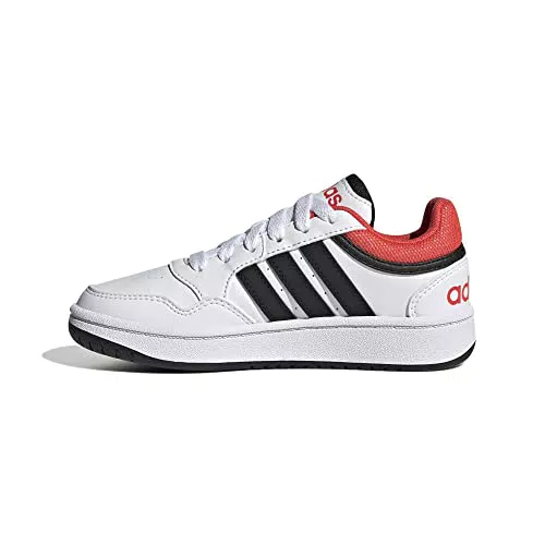 adidas Hoops, Sneakers, Ftwr White/Core Black/Bright Red