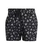 adidas HT4345 BOS AOP CLX VSL Costume da Nuoto Black/White XS