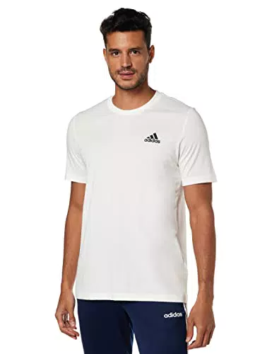 adidas M SL SJ T, T-Shirt Uomo, White/Black, XL