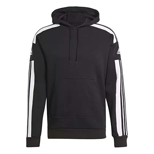 adidas SQ21 SW Hood, Felpa con Cappuccio Uomo, Black