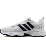 adidas Strutter, Sneakers Uomo, Bianco Ftwr White Dark Blue Matte Silver