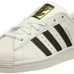 adidas Superstar W, Scarpe da Ginnastica Donna, Bianco/Nucleo Nero/Bianco
