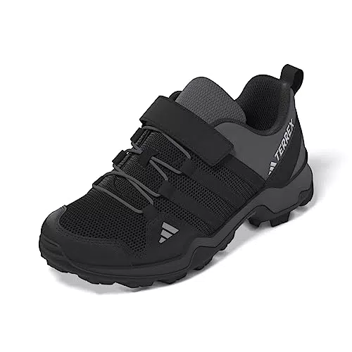 adidas Terrex AX2R Hook-And-Loop Hiking, Shoes-Low, Core Black/Core Black/Onix