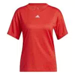 adidas Trng 3s Tee Maglietta, Rosso