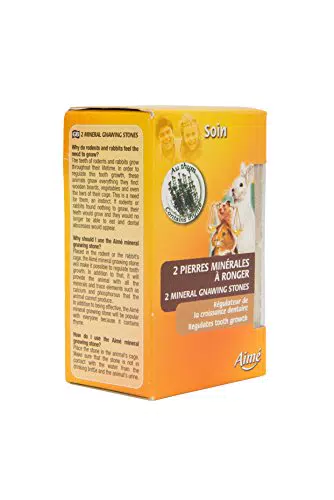 Aime Blocco Minerale roditori 200 g per Piccoli Animali