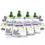 Air Wick Active Fresh Deodorante per Ambienti, 4 Ricariche per Diffusore Spray Automatico senza Gas alla fragranza Lavanda e Mughetto 228ml