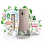 Air Wick Active Fresh Deodorante per Ambienti, Confezione con 1 Diffusore + 1 Ricarica alla Fragranza Bouquet di Gelsomini