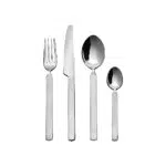Alessi Dry 4180S24 - Servizio di Posate di Design in Acciaio Inossidabile 18/10
