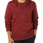 Amazon Aware Felpa in Pile con Cappuccio e Zip a Tutta Lunghezza Uomo